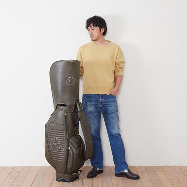 【2025モデル】シェリフ SFR-001CB レトロシリーズ キャディバッグ カーキ 9.5型 3.8kg カート型  100本限定 RETRO SERIES SHERIFF