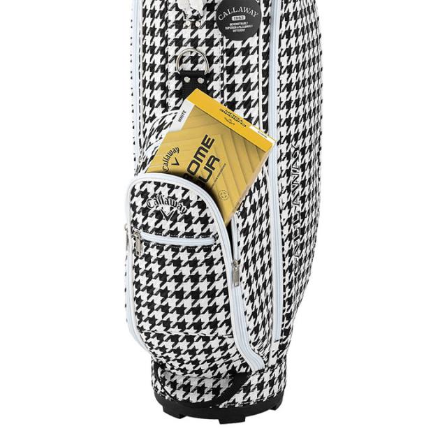 【2025モデル】キャロウェイ 5125142 スタイル SPL キャディバッグ ホワイト/ブラック  カート型 8.5型 2.8kg 47インチ対応 25FW JM Callaway 20p