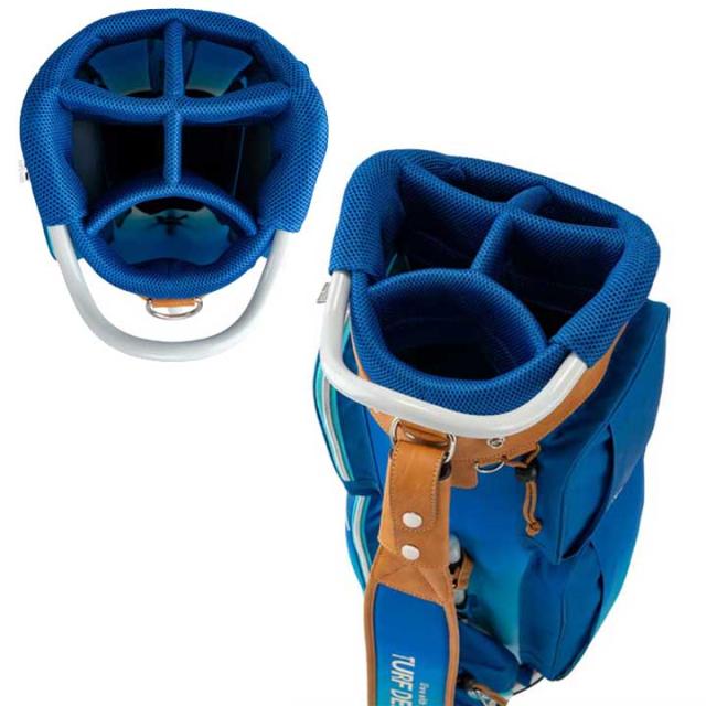 ターフデザイン TDCB-BD70 キャディバッグ ブルー 9.5型 2.6kg 47