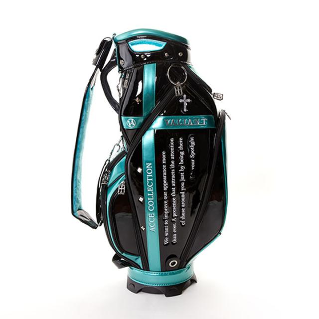 【2025モデル】シェリフの姉妹ブランド！ヴァリアント VAA-005CB アクセコレクション キャディバッグ ブラック×ターコイズ 9.5型 3.8kg カート型  100本限定 ACCE COLLECTION VALIANT