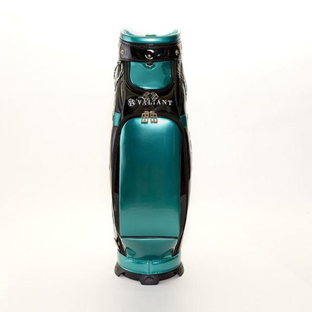 【2025モデル】シェリフの姉妹ブランド！ヴァリアント VAA-005CB アクセコレクション キャディバッグ ブラック×ターコイズ 9.5型 3.8kg カート型  100本限定 ACCE COLLECTION VALIANT