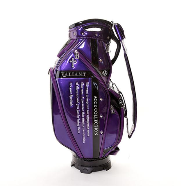 【2025モデル】シェリフの姉妹ブランド！ヴァリアント VAA-005CB アクセコレクション キャディバッグ パープル×ブラック 9.5型 3.8kg カート型  100本限定 ACCE COLLECTION VALIANT