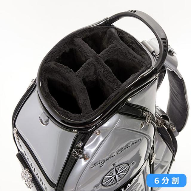 【2025モデル】シェリフの姉妹ブランド！ヴァリアント VAK-002CB 海賊コレクション キャディバッグ グレー×ブラック 9.5型 3.8kg カート型  100本限定 KAIZOKU COLLECTION VALIANT