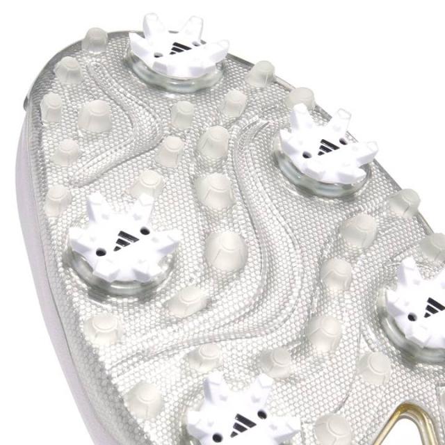 アディダス  MDK77 IE3367 ツアー360 24 メンズ 26.0cm スパイク ゴルフシューズフットウェアホワイト/ゴールドメタリック/シルバーメタリック adidas 10p