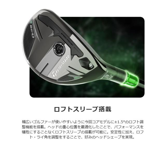 【特注スペック】【2025モデル】テーラーメイド Qi35 レスキュー ユーティリティ 日本正規品　シャフト：N.S.PRO 820GH スチール TaylorMade QI35