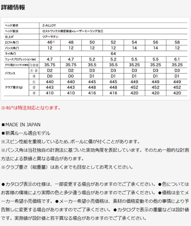 【特注スペック】【2026モデル】クリーブランド CBZ ウェッジ　シャフト：N.S.PRO 950GH neo スチール Cleveland