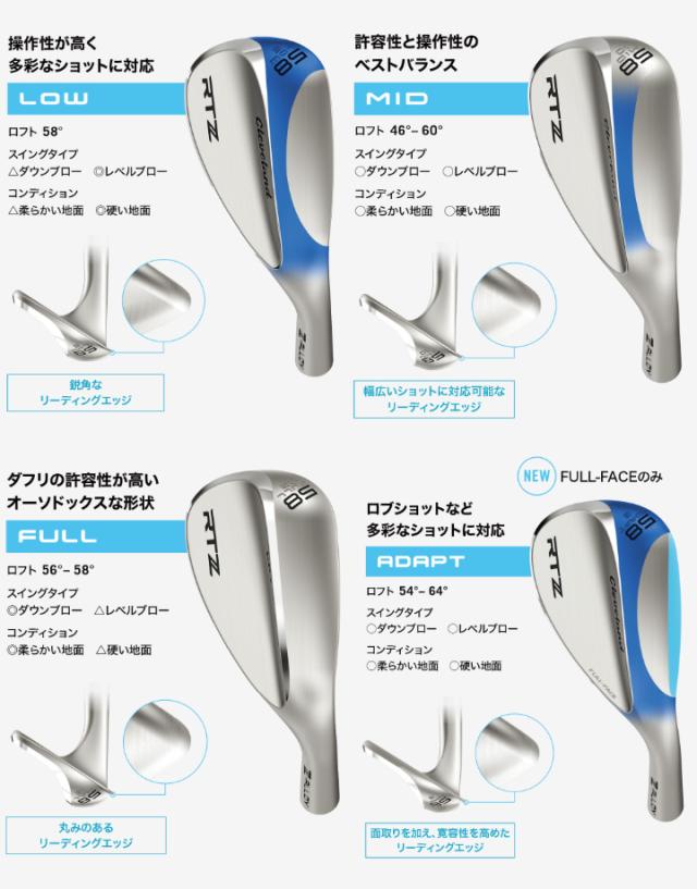 【特注スペック】【2025モデル】クリーブランド RTZ ツアーサテン ウェッジ　シャフト：N.S.PRO MODUS3 TOUR 115 スチール Cleveland RTZ