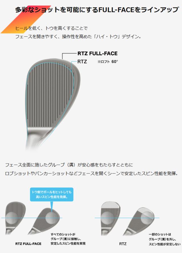 【特注スペック】【2025モデル】クリーブランド RTZ ツアーサテン ウェッジ　シャフト：N.S.PRO MODUS3 TOUR 115 スチール Cleveland RTZ