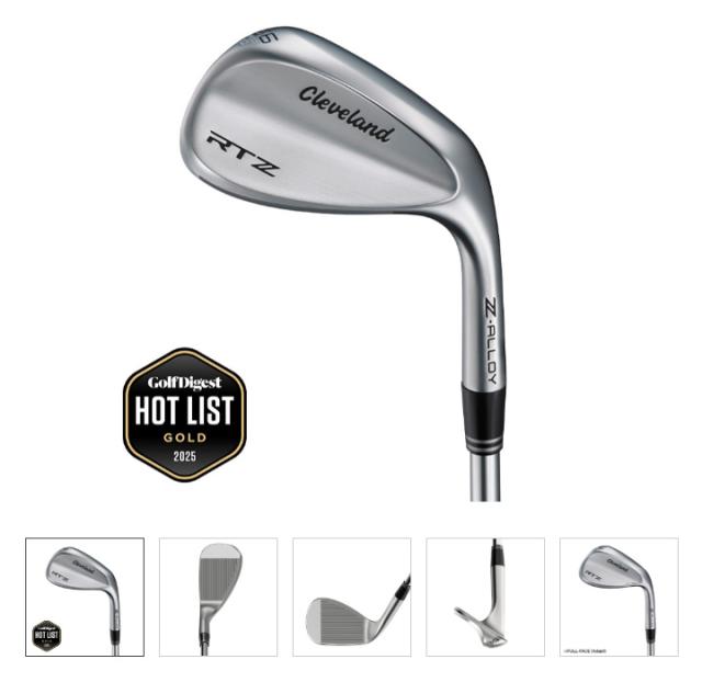 【特注スペック】【2025モデル】クリーブランド RTZ ツアーサテン ウェッジ　シャフト：N.S.PRO MODUS3 TOUR 115 スチール Cleveland RTZ