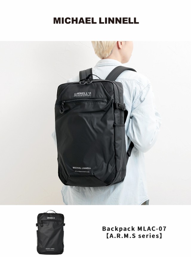 超特価好評 バックパック マイケルリンネル MICHAEL LINNELL Backpack MLAC-07 リュックサック メンズ レディース 通勤 通学 背面ポケット付きの通販はau PAY マーケット - ホッチポッチ自由が丘WEB SHOP|商品ロット 人気格安