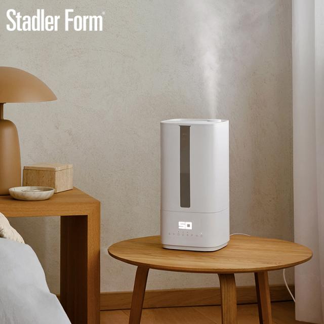 加湿器 StadlerForm スタドラフォーム Oliver ハイブリッド加湿器 大容量 超音波式 加熱式 おしゃれ UV-C除菌 加湿機 上部給水 5.8L 7畳 11畳