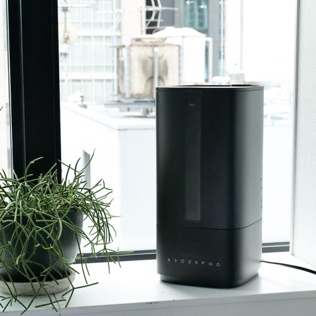 加湿器 StadlerForm スタドラフォーム Oliver ハイブリッド加湿器 大容量 超音波式 加熱式 おしゃれ UV-C除菌 加湿機 上部給水 5.8L 7畳 11畳