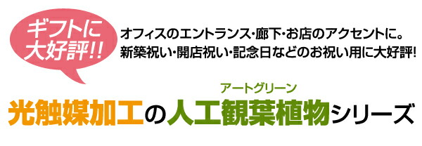 人工観葉植物光触媒加工アートグリーン