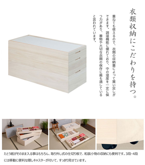 衣類収納にこだわりを持つ