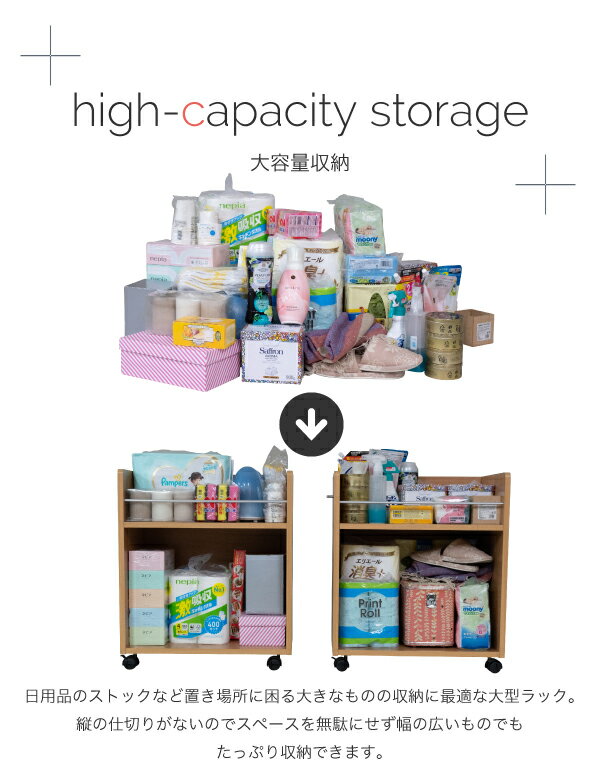 日用品のストックに最適