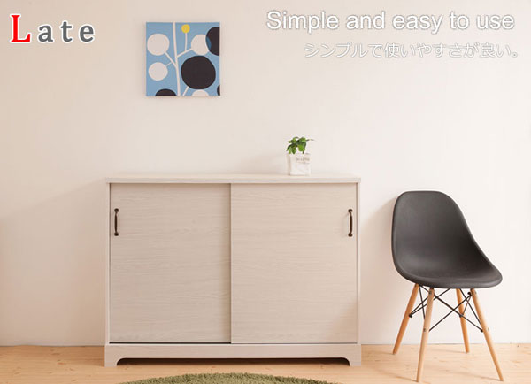 引戸キャビネット幅110