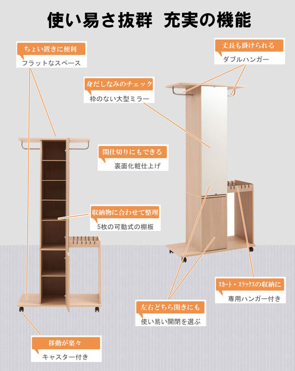 使い易さ抜群充実の機能