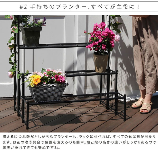 プランターが主役に