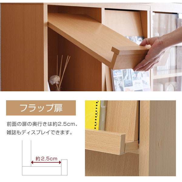 フラップ扉