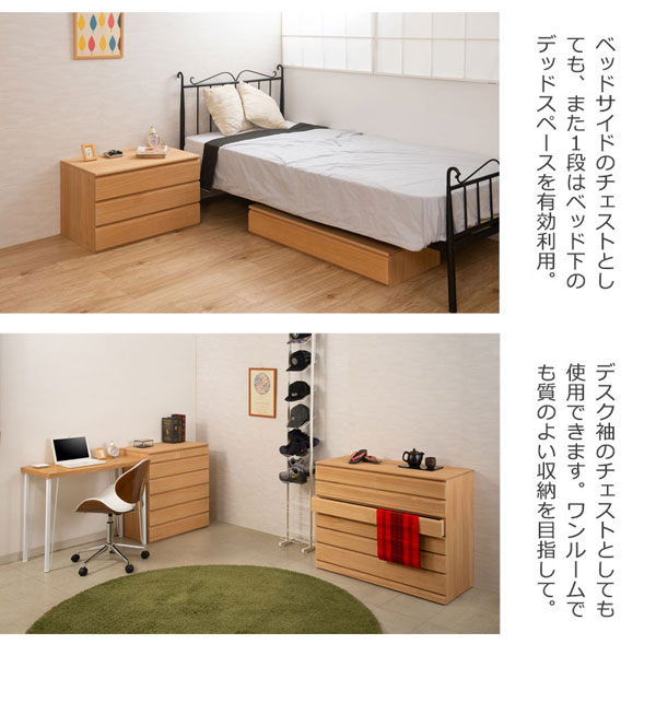 ベッドサイドに