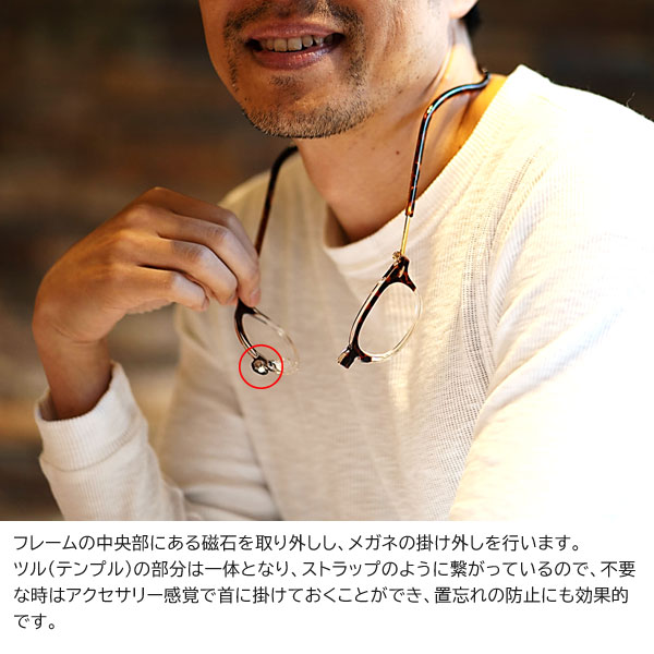 マグネットでかけ外し簡単