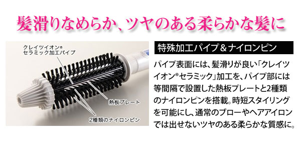 髪滑りなめらか、ツヤのある柔らかな髪に