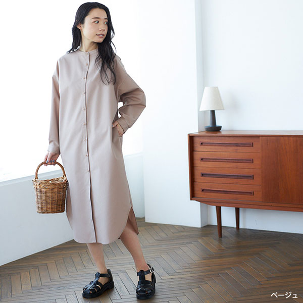 ベージュ着用例