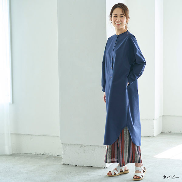 ネイビー着用例