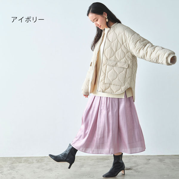 アイボリー着用例