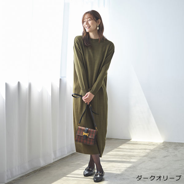 ダークオリーブ着用例