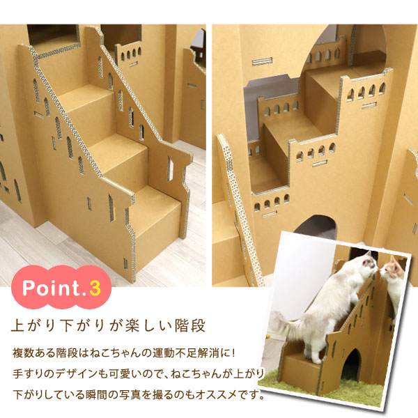 上がり下がりが楽しい階段