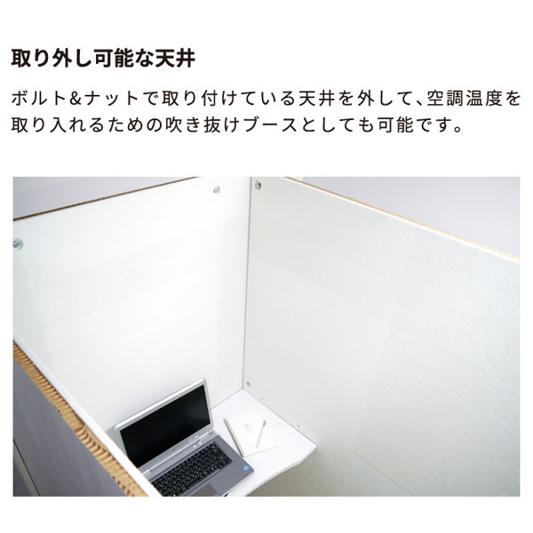 取り外し可能な天井