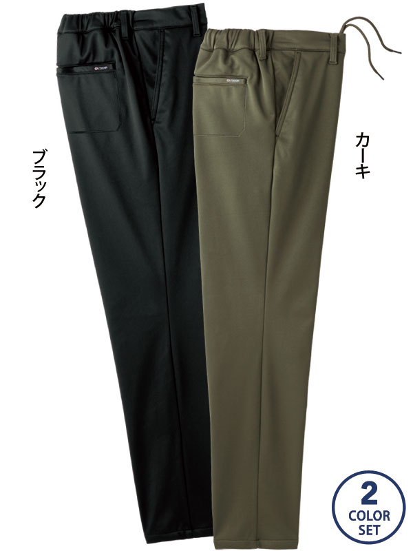 カーキ・ブラックの同サイズ2色組