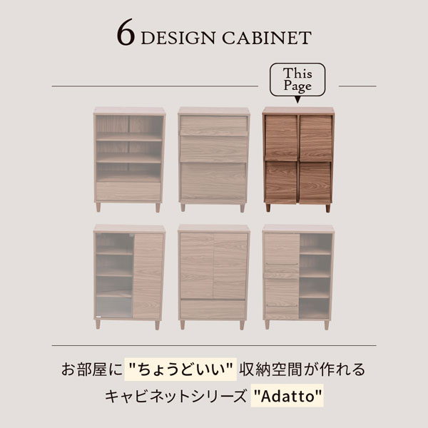 6デザインキャビネット