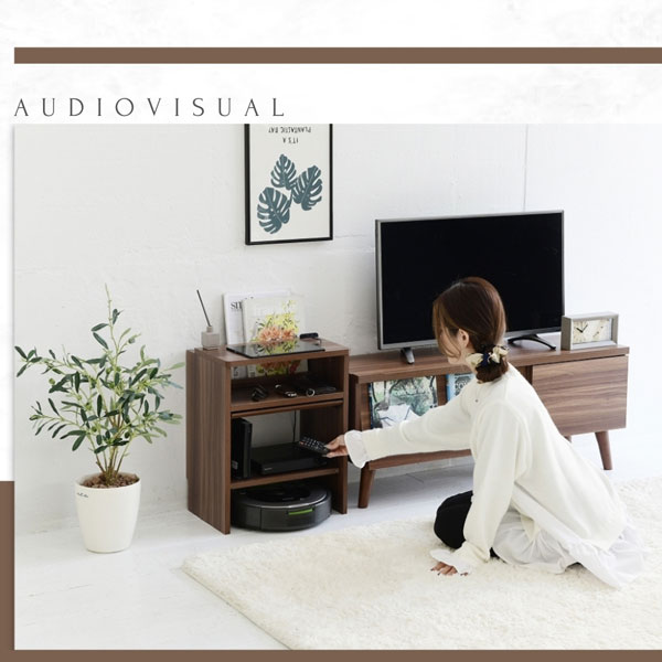 オーディオ収納例