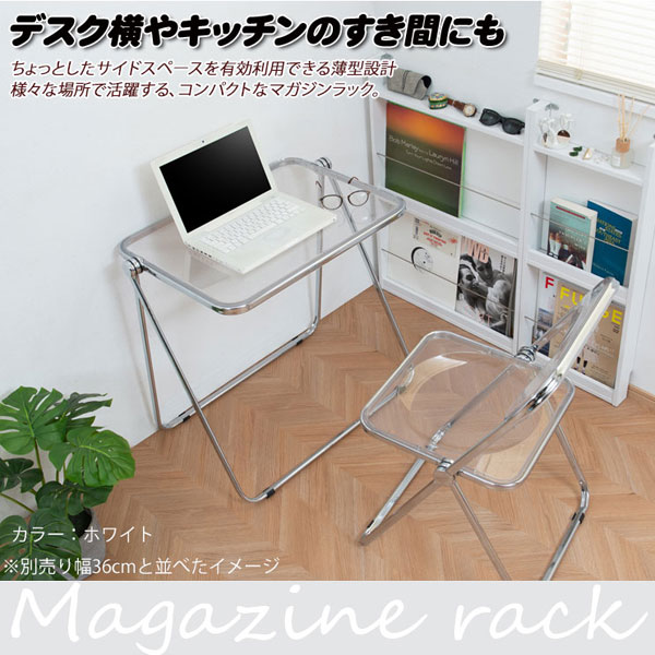 デスク横やキッチンの隙間にも