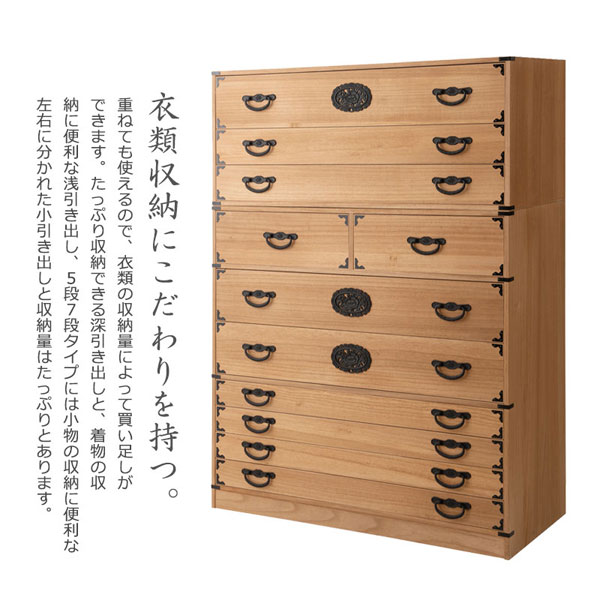 衣類収納にこだわりを持つ