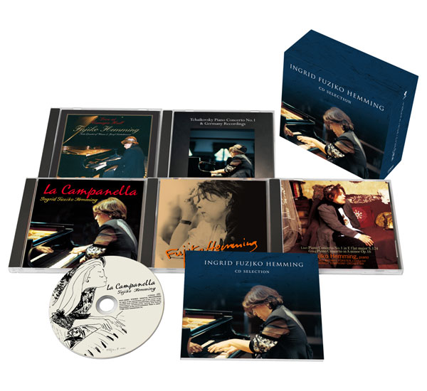 フジコヘミング イングリット・フジコ・ヘミングCD選集 CD5枚組 別冊60Pブックレット付 通販限定 VICC-60961