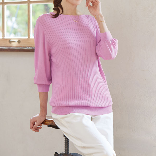 ピンクラベンダー着用イメージ