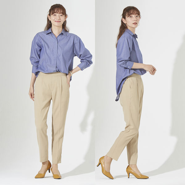 ベージュ着用例