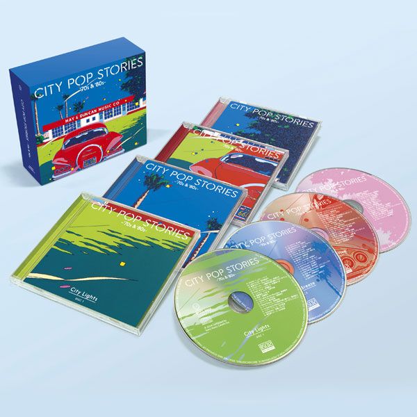 CITY POP STORIES -’70s ＆ ’80s- CD4枚組 全72曲 通販限定 シティポップ コンピレーションアルバム DQCL-3929