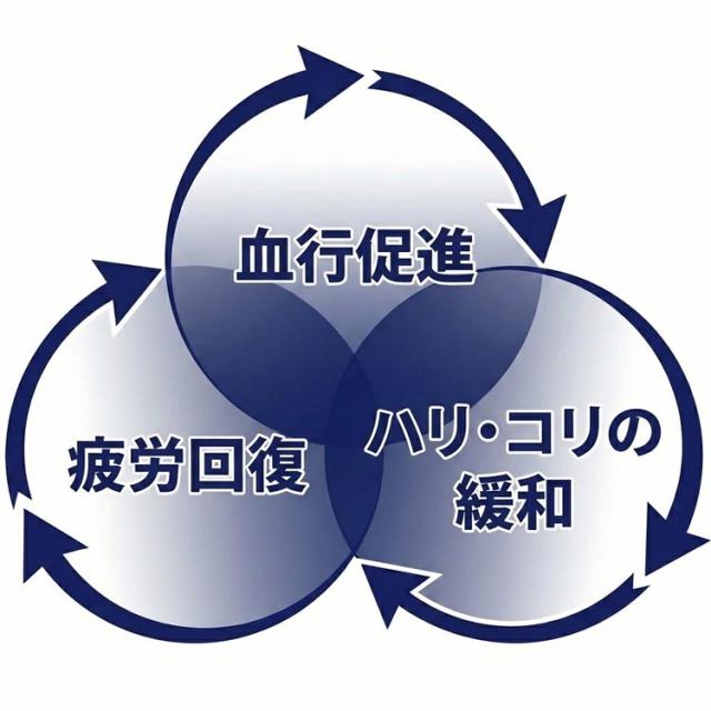 血行促進/疲労回復/ハリ・コリの緩和