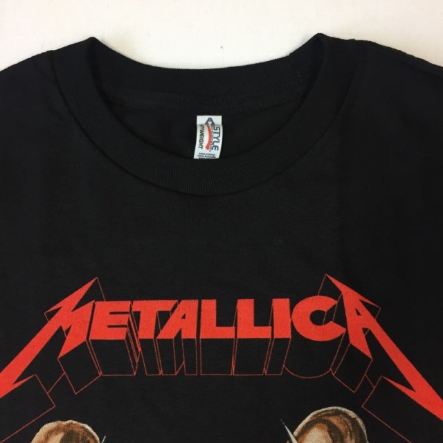 METALLICA メタリカ Tシャツ DAMAGE INC TOUR 1986 ブラック