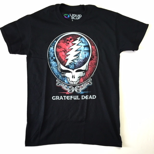 GRATEFUL DEAD (グレイトフル・デッド) ヘンプ混スカルプリントT