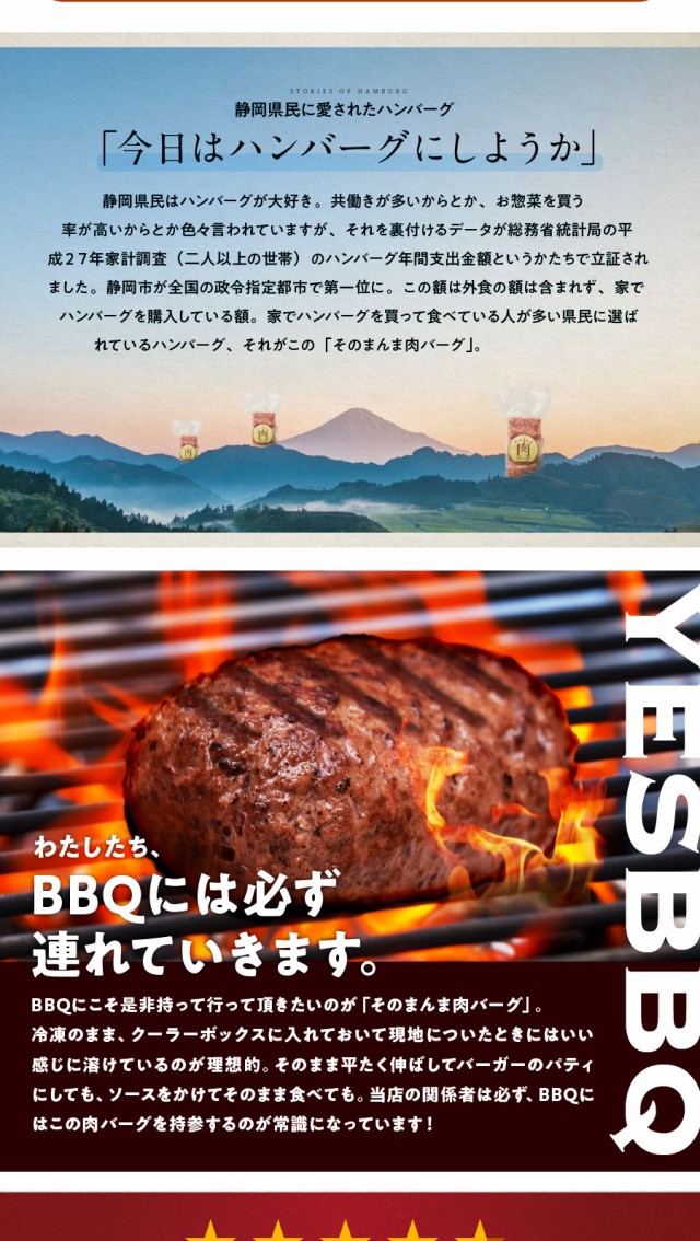 そのまんま肉バーグ