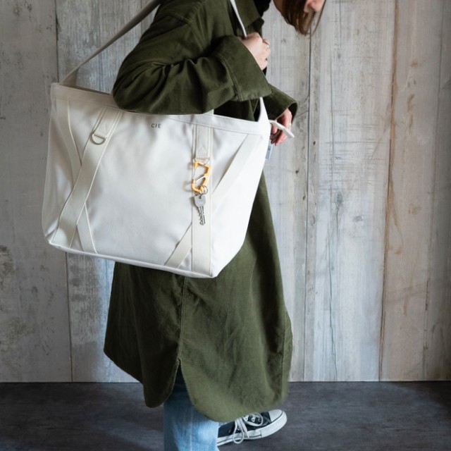 CIE シー DUCK CANVAS TOTE ダックキャンバストートバッグ ショルダー