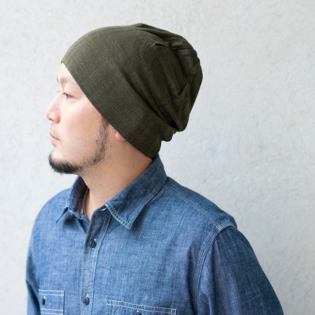 マルチガーゼリブワッチ Vintage Cotton Rib Watch ニット帽