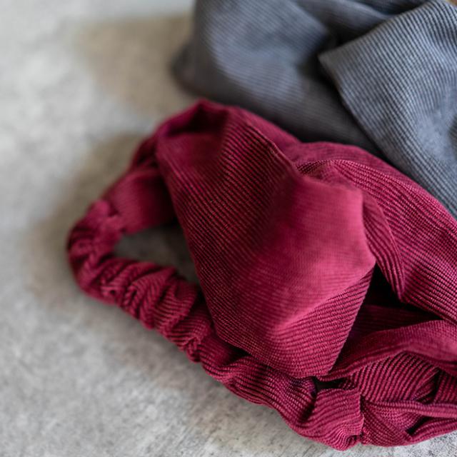 無地×幾何学柄クロスヘアバンド ヘアターバン ヘアアクセサリー 大人 レディース 幅広 リボン ヘアアクセサリー ヘッドアクセ 髪飾り 小物 痛くない かわいい おしゃれ シンプル 秋 冬