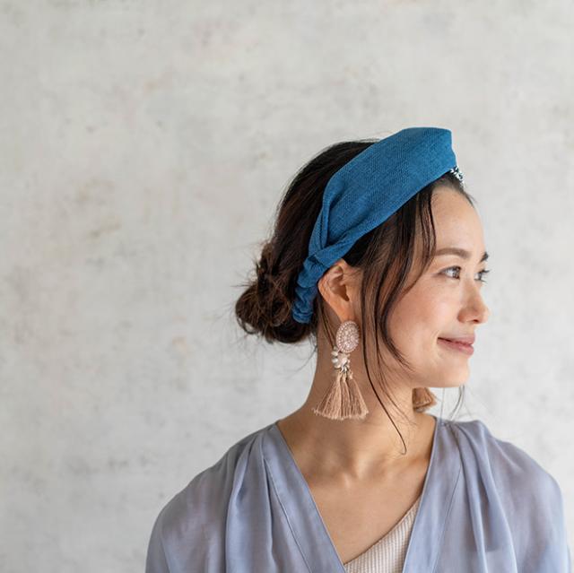 無地×幾何学柄クロスヘアバンド ヘアターバン ヘアアクセサリー 大人 レディース 幅広 リボン ヘアアクセサリー ヘッドアクセ 髪飾り 小物 痛くない かわいい おしゃれ シンプル 秋 冬