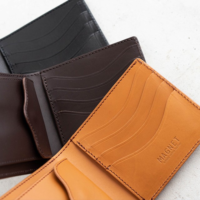 MAGNET マグネット Billfold Wallet 財布 二つ折り ウォレット 本革